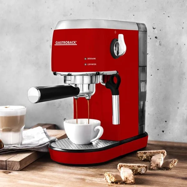 GASTROBACK 42719 Espresso Kahve Makinesi Kırmızı