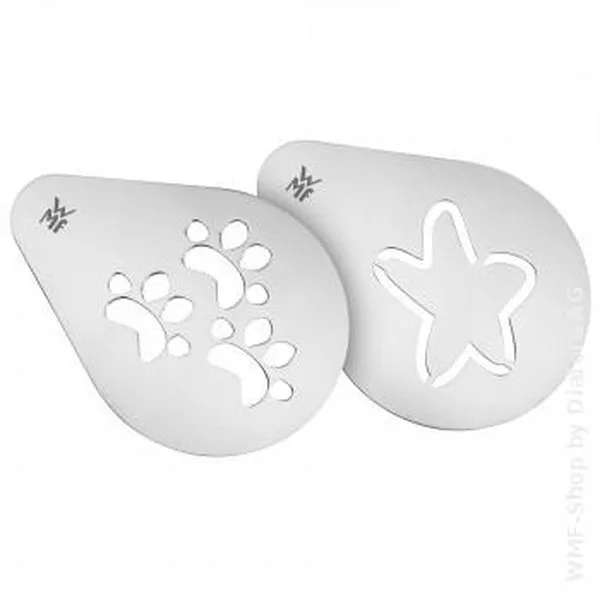 WMF 06.8639.6040 Cacao Stencil-Set Big Bear,set Of 2
