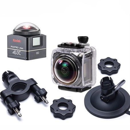 KODAK SP360-BL4 PIXPRO 4K AQUA PAKET AKSİYON KAMERASI