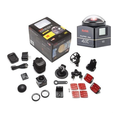 KODAK SP360-BL5 PIXPRO 4K EXTREME PAKET AKSİYON KAMERASI