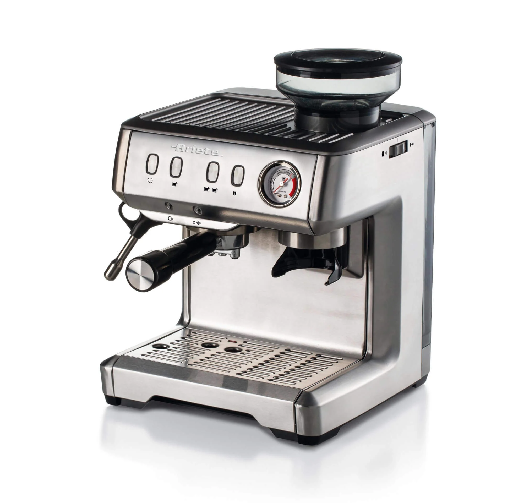 Ariete Değirmenli Çelik Pro Kahve espresso Makinesi